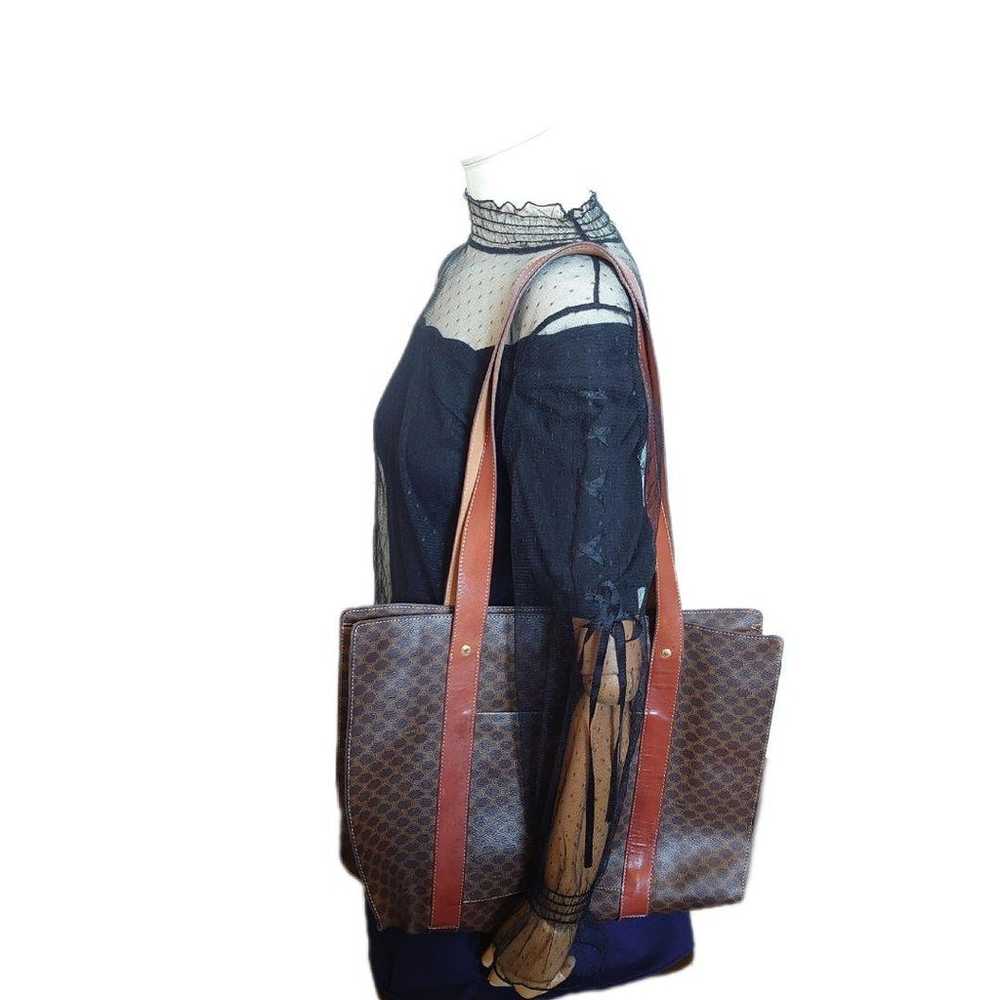 CELINE Macadam Pattern Tote Bag - image 9