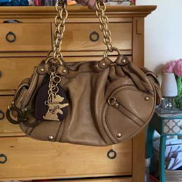 Juicy Couture vintage leather handbag/purse - image 1