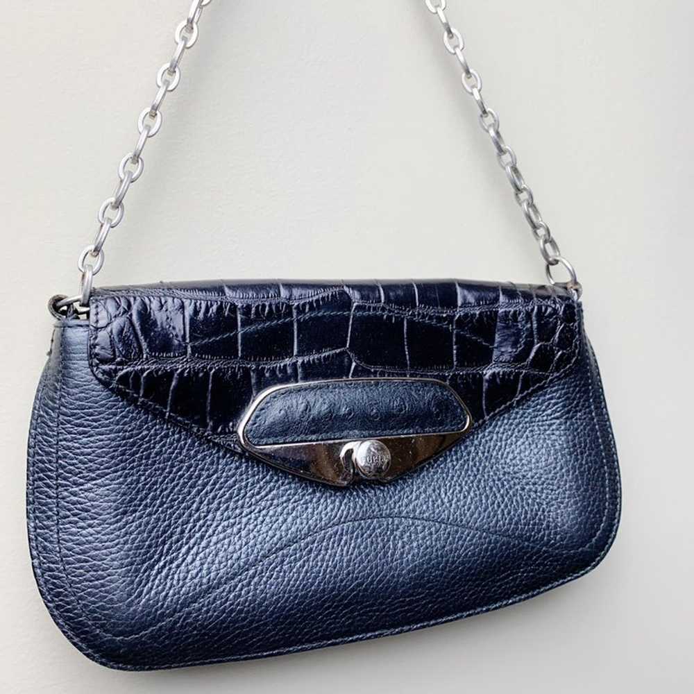 Furla vtg genuine leather shoulder bag - image 2