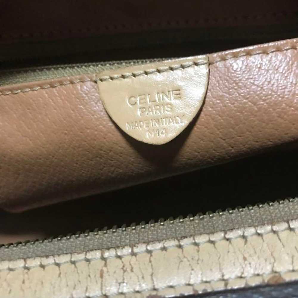 CELINE Old Celine Hand Mini Boston Bag Macadam Pa… - image 9