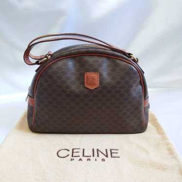 CELINE Macadam Pattern Handbag