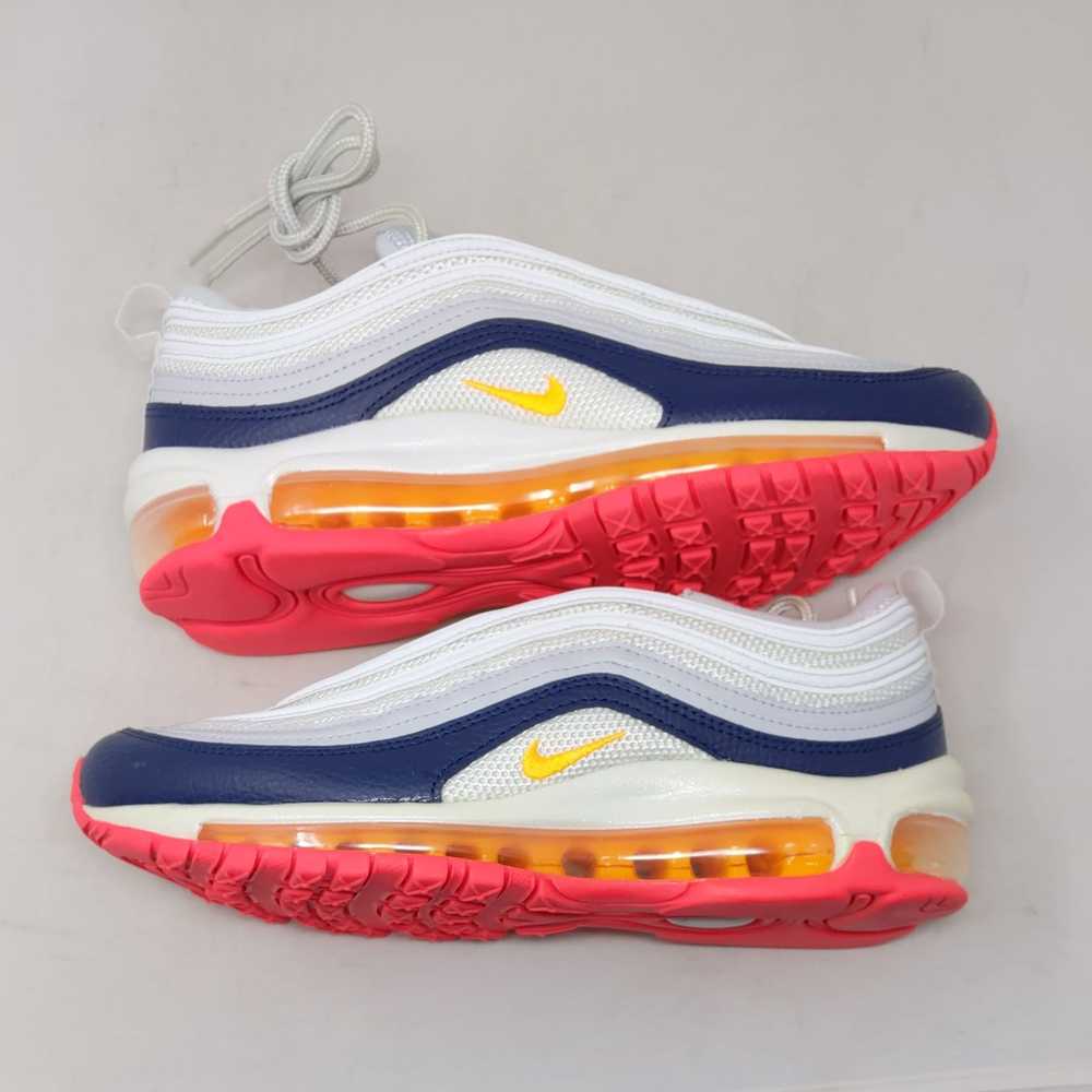 Nike Wmns Air Max 97 Platinum Navy Orange - image 1