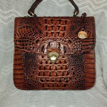 Brahmin store Simone Satchel Berry Dante Leather