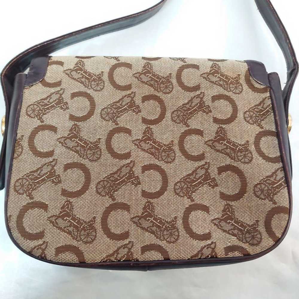 CELINE Carriage Pattern C Logo Shoulder Bag - image 2