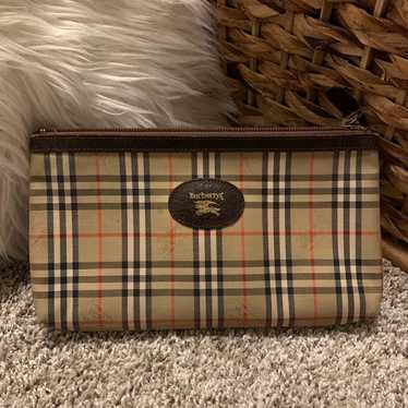 Burberry Nova Check outlet VINTAGE Cosmetic Pou