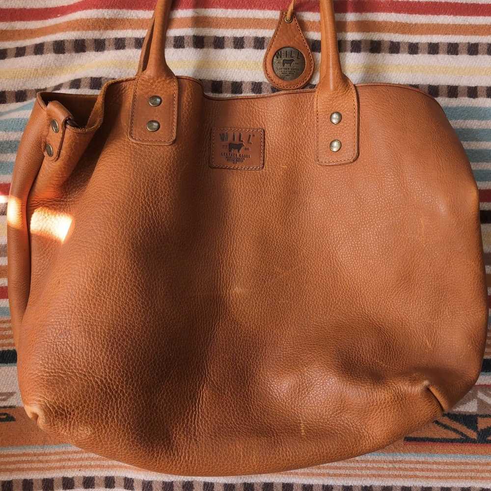 Will Leather Goods - Tote Bag - Tan - Like New - image 1