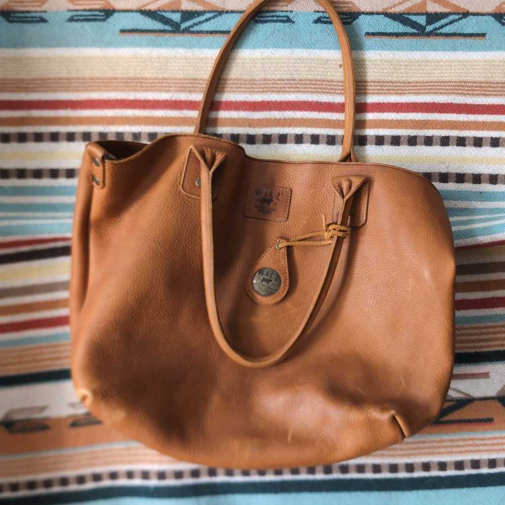 Will Leather Goods - Tote Bag - Tan - Like New - image 3