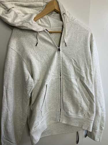 Uniqlo uniqlo off white zip hoodie