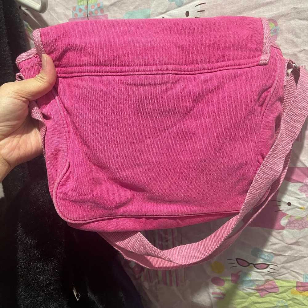 VINTAGE VICTORIA SECRET PINK CROSSBODY BAG - image 2