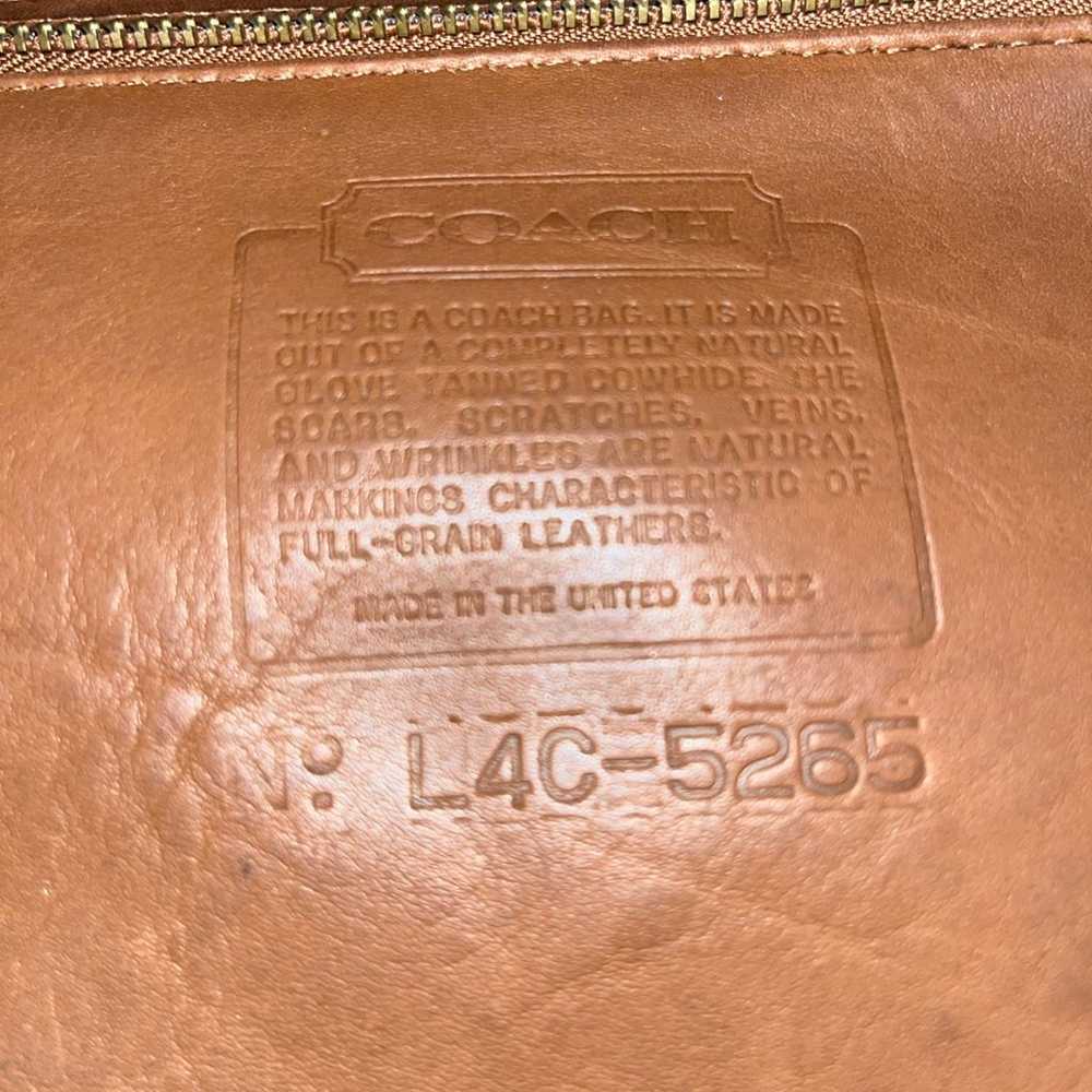 Vintage Coach leather briefcase - image 11