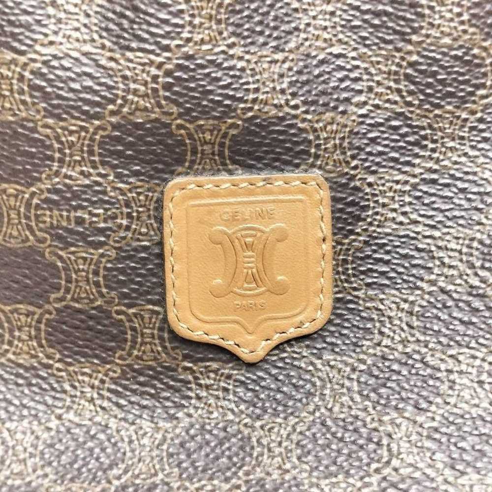 Rare Vintage Celine Drawstring Pouch Macadam Trio… - image 7