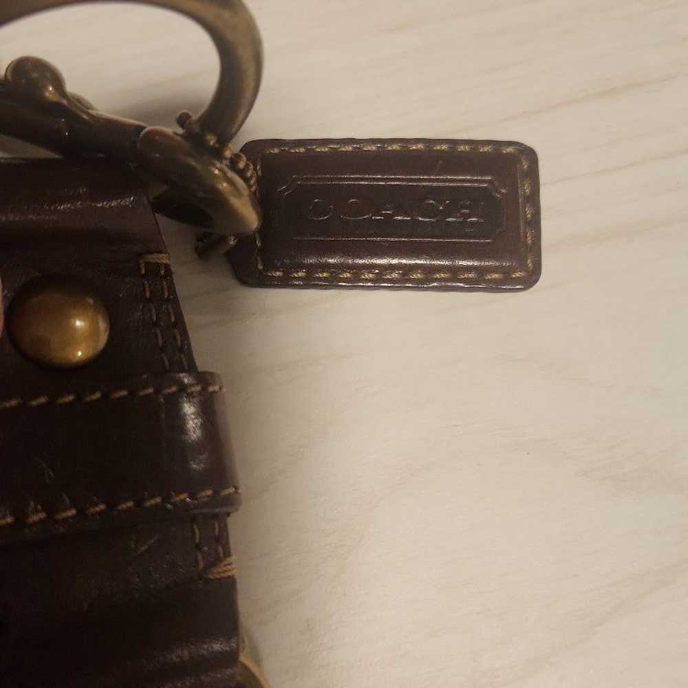 未使用保管品 vintage coach old Suede demi hobo Vintage Coach Signature Hobo Demi Shoulder Bag - | Depop