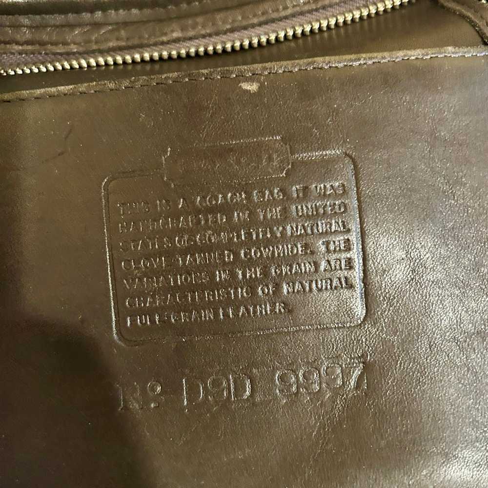 Vintage Coach 9997 small legacy zip in gray - image 10