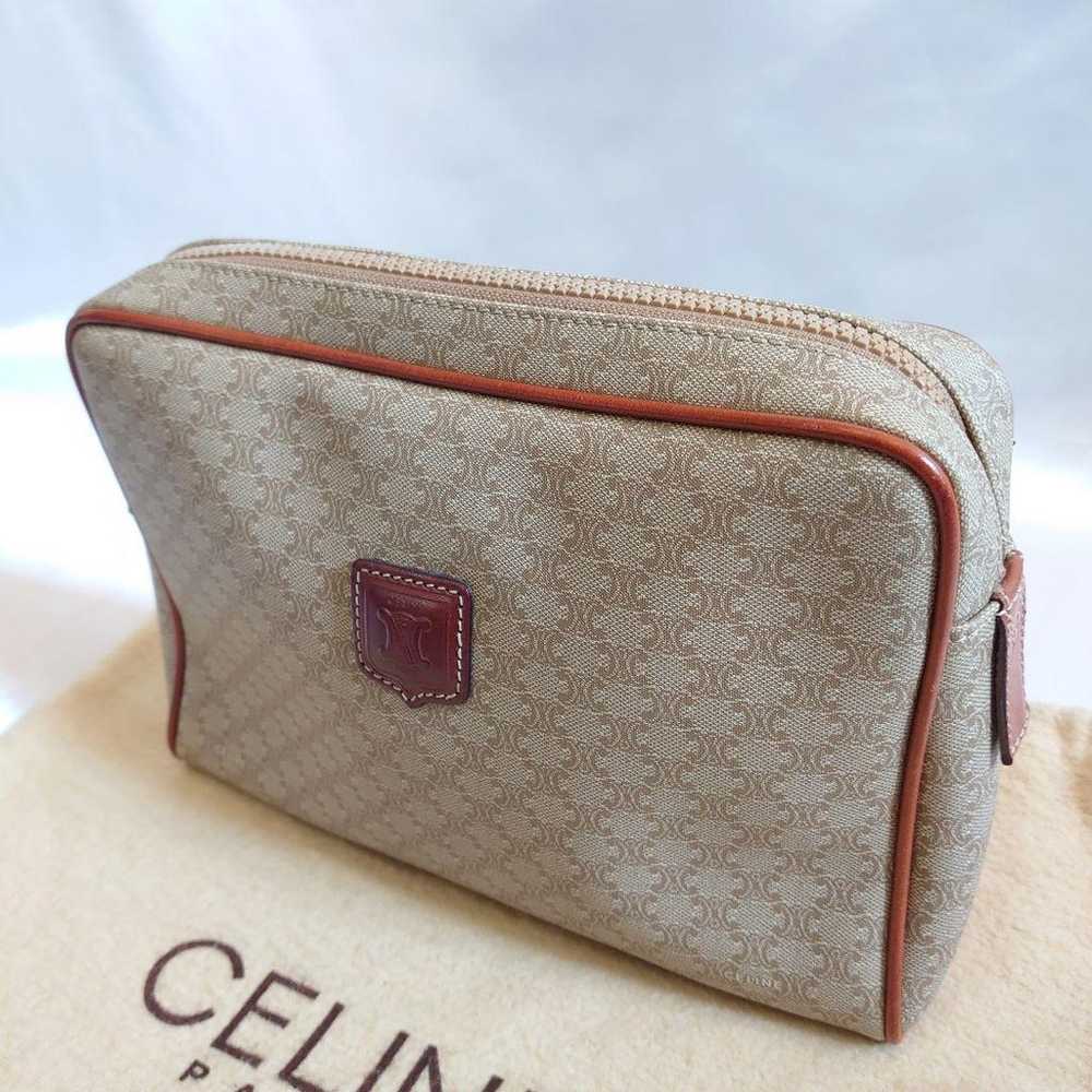 Brand New CELINE Macadam Pattern Pouch - image 3