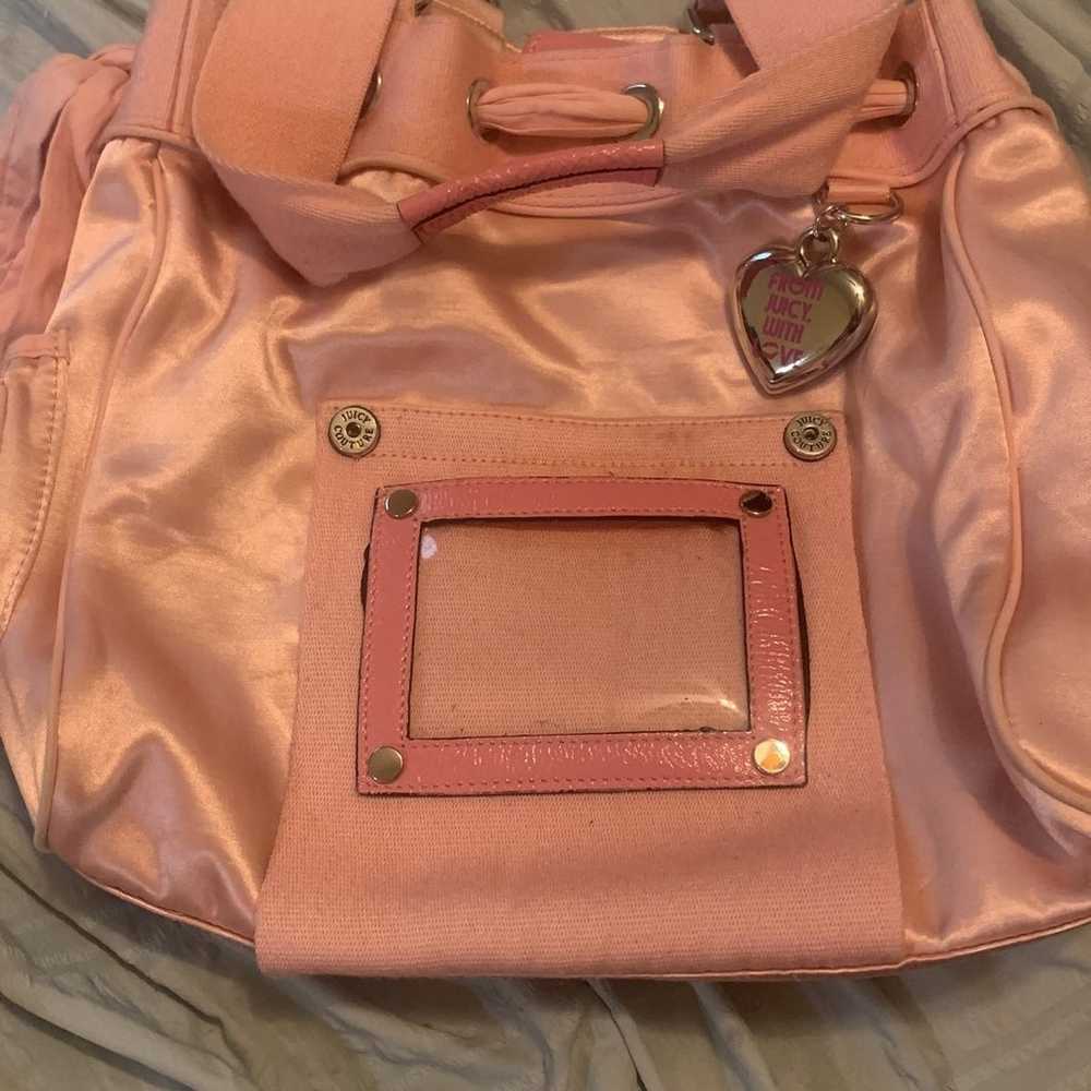 Vintage Juicy Couture Pink Satin Daydreamer Candy… - image 11