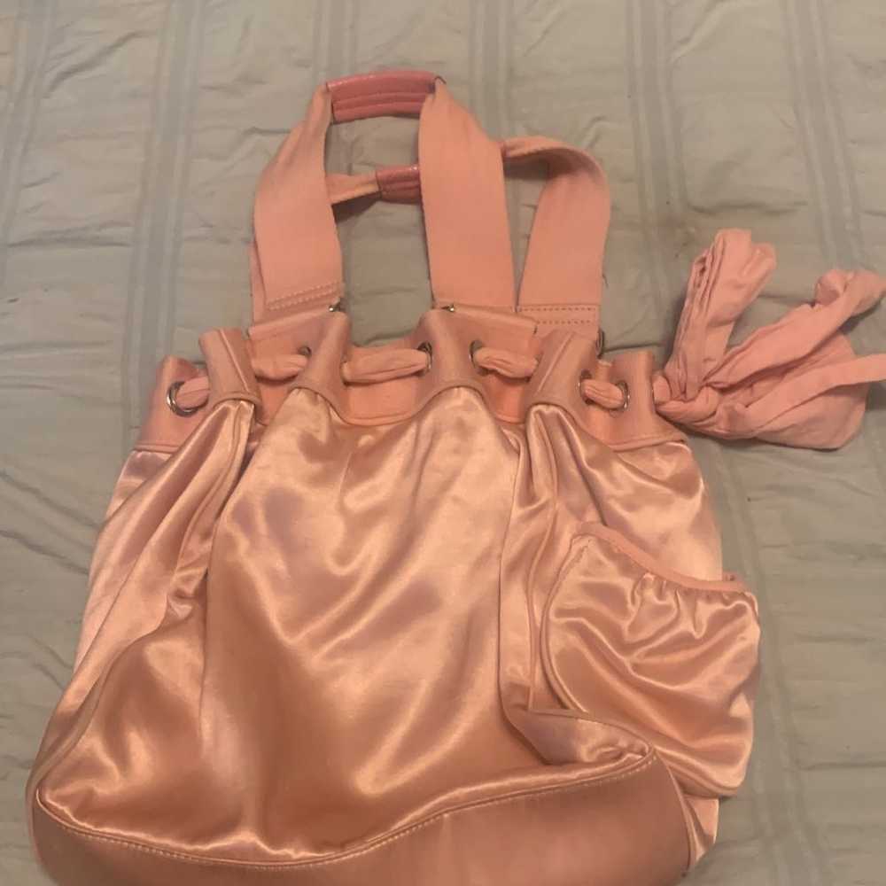 Vintage Juicy Couture Pink Satin Daydreamer Candy… - image 2