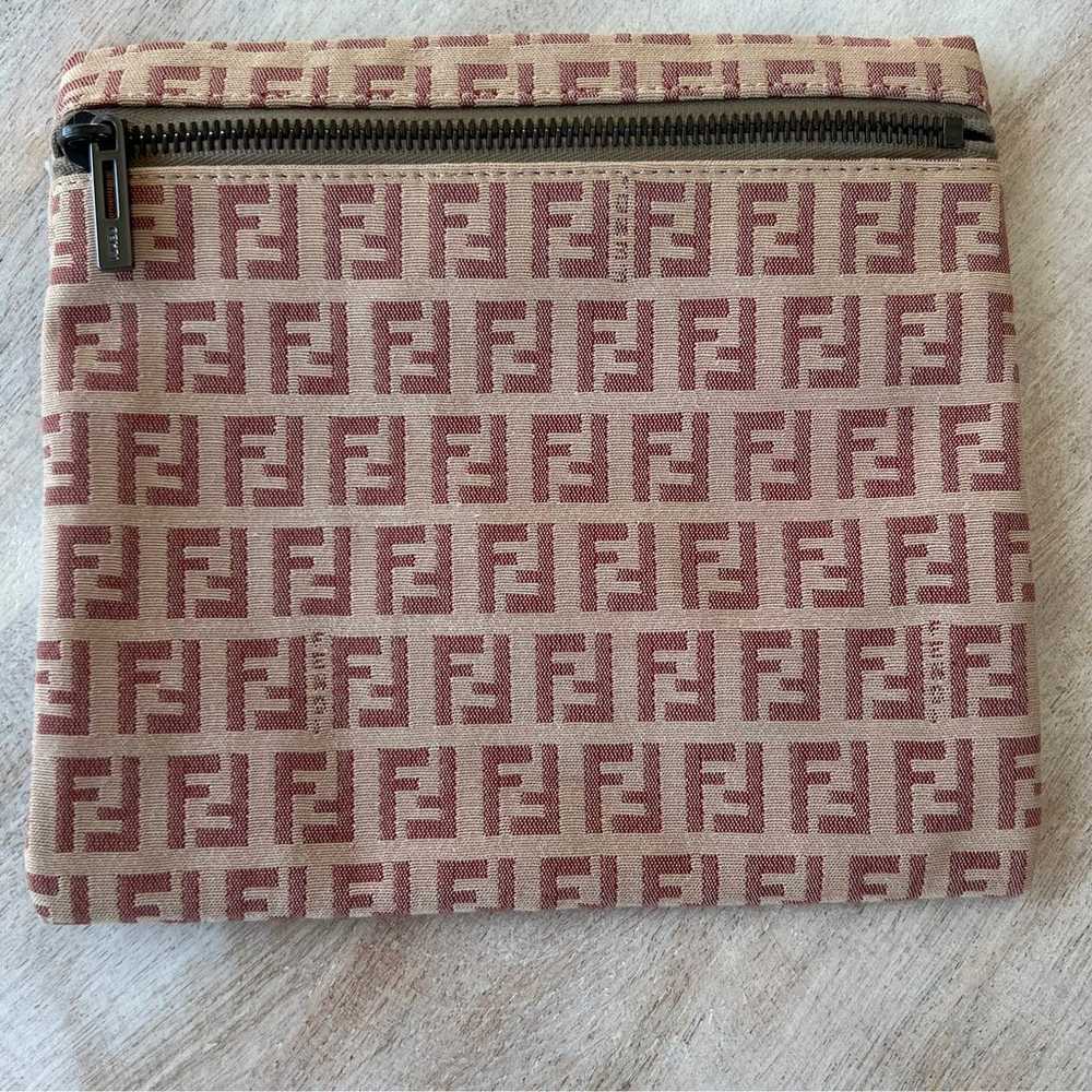 Fendi Zucchino Vintage Cosmetic Pouch - image 2