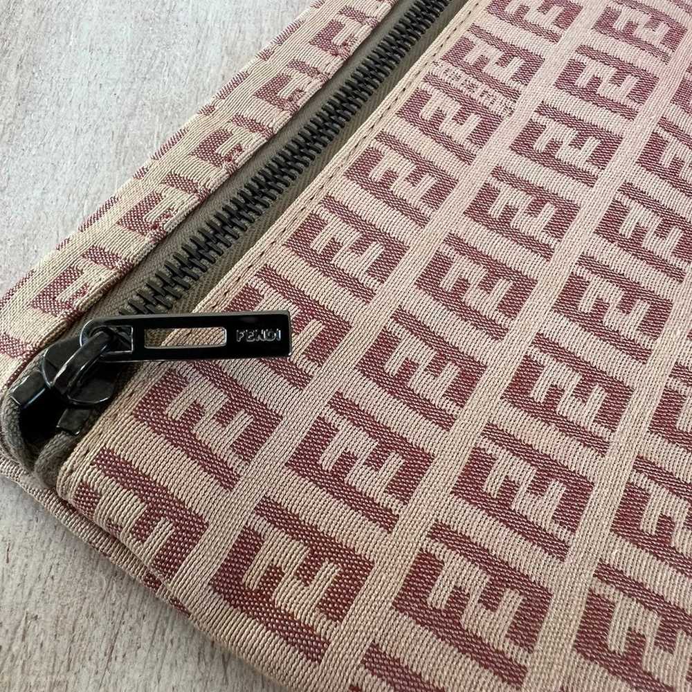 Fendi Zucchino Vintage Cosmetic Pouch - image 9