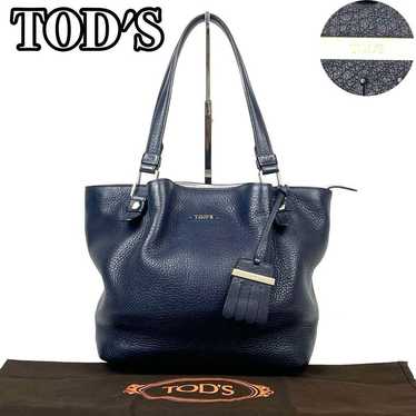 【Great Condition】Tod's Flower Tote Bag with Gold … - image 1