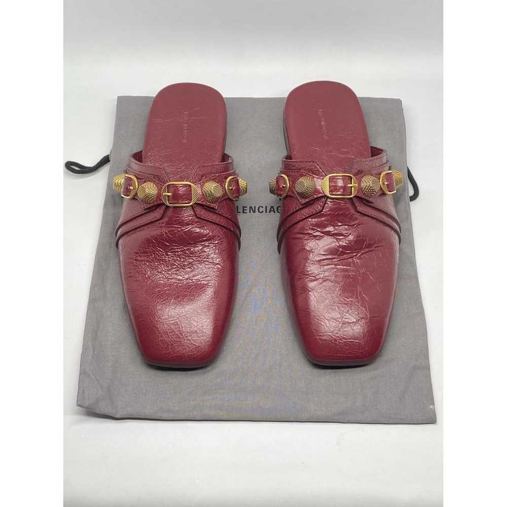 Balenciaga Leather mules & clogs - image 3