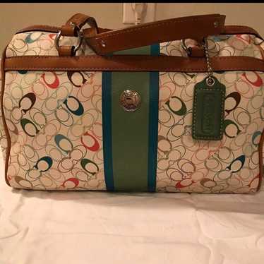 COACH VINTAGE SATCHEL BAG - image 1