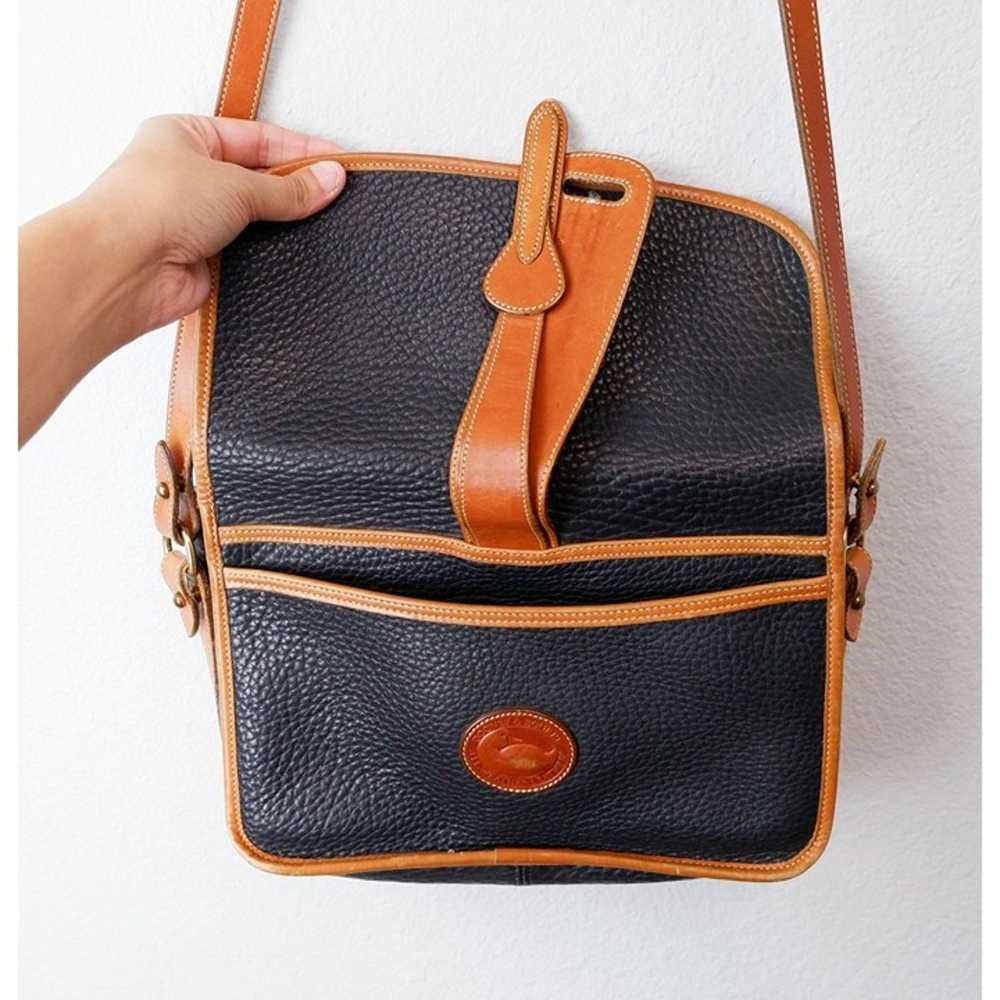 Vintage Dooney and Bourke All Weather Leather Cla… - image 3