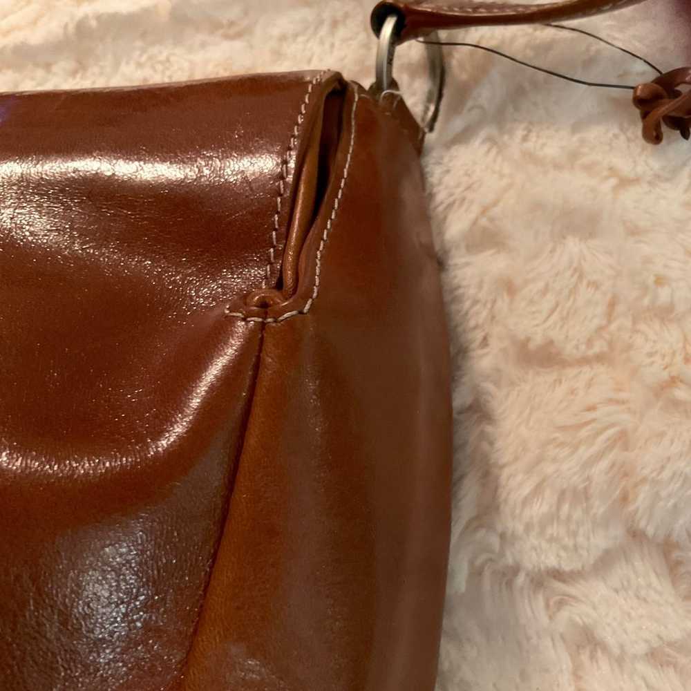 Authentic Kenneth Cole Handbag with tags Brown Le… - image 9