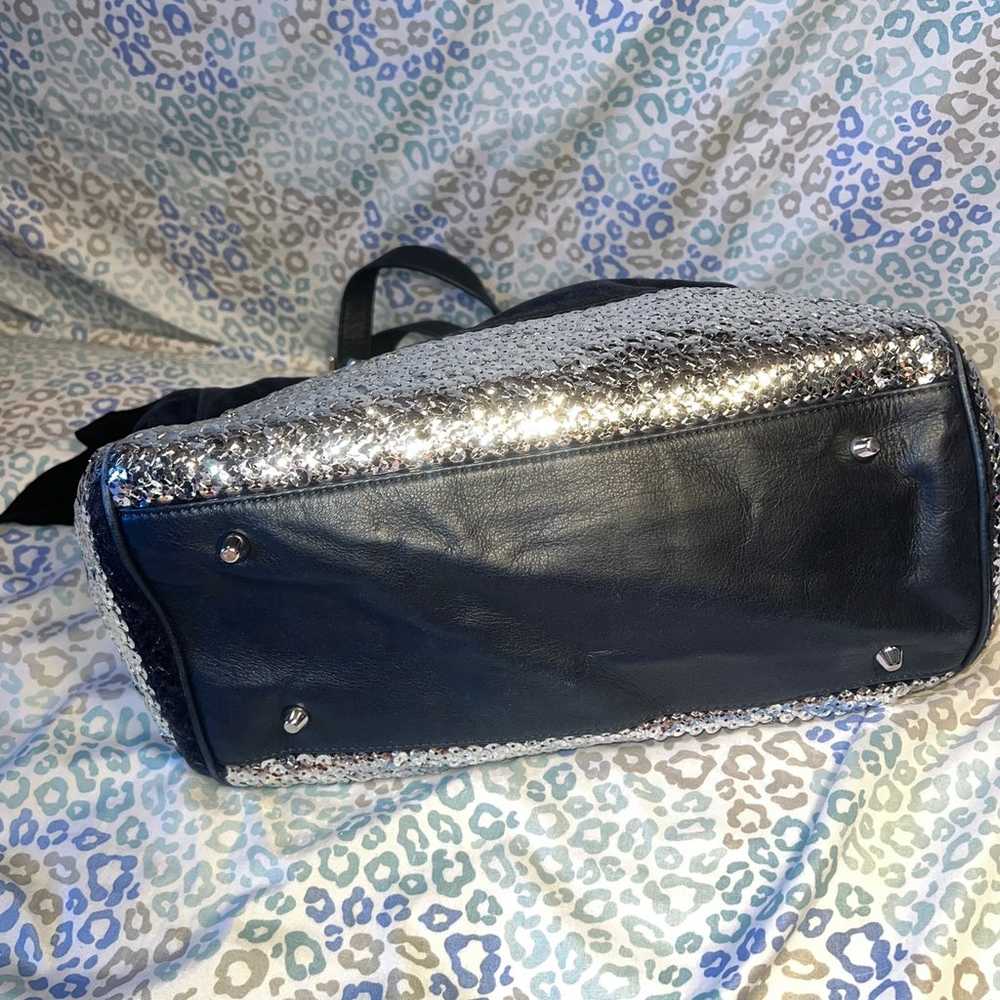 Vintage Dark Blue Juicy Couture Purse Daydreamer … - image 10