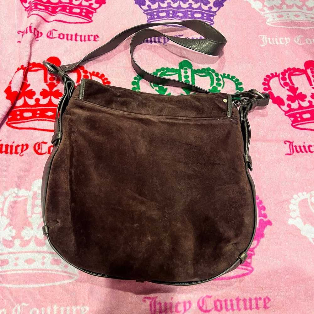 Vintage Brown Juicy Couture Purse Messenger Bag S… - image 4