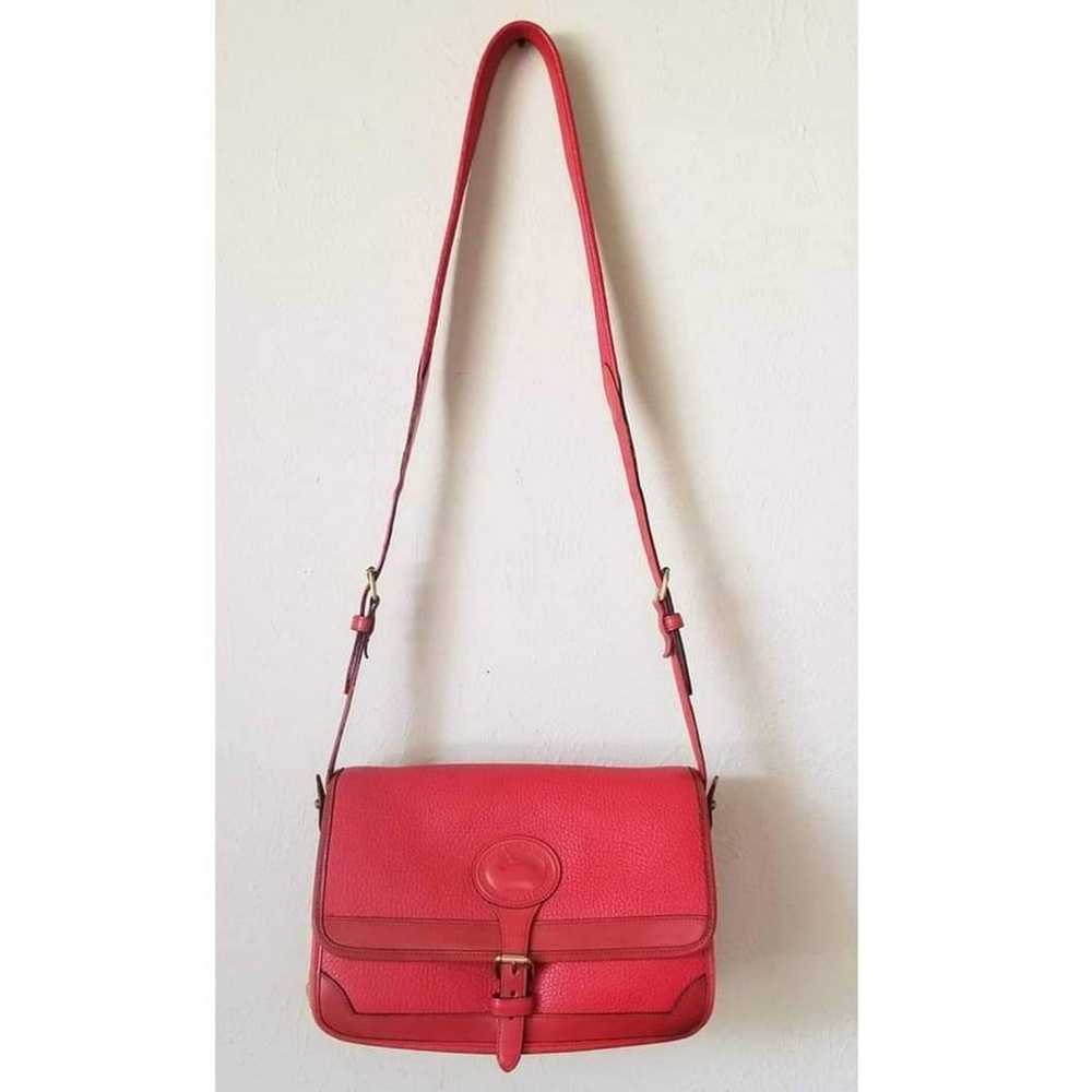 Rare Solid Red Vintage Dooney And Bourke Purse - image 2