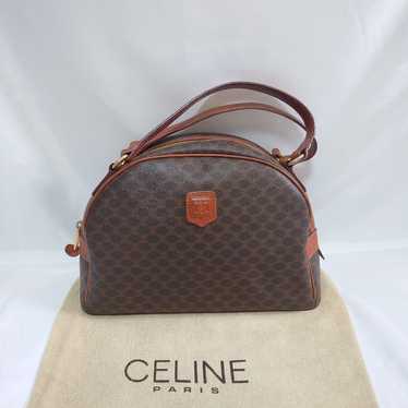 CELINE Macadam Pattern Handbag