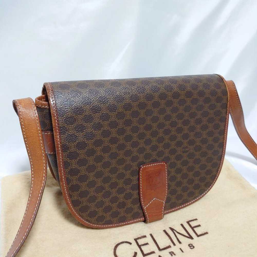 CELINE Macadam Pattern Shoulder Bag - image 2