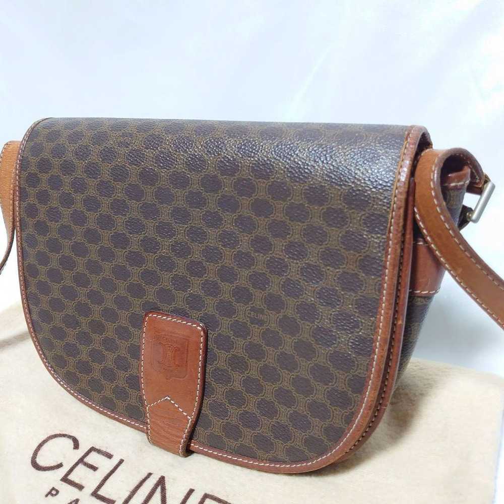 CELINE Macadam Pattern Shoulder Bag - image 3