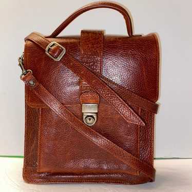 Vintage Wilson Leather Crossbody Messenger Bag