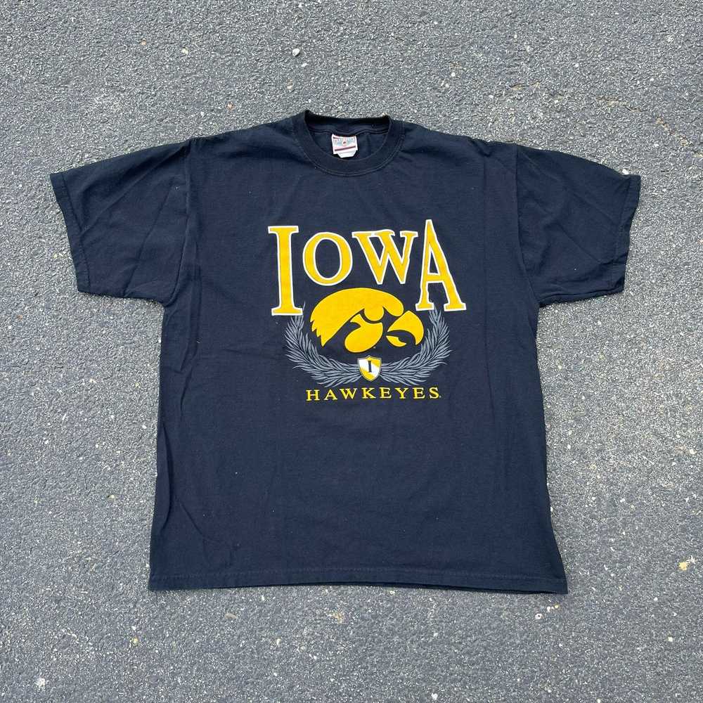 Other Vintage Iowa Hawkeyes Red Oak T-Shirt XL - image 1