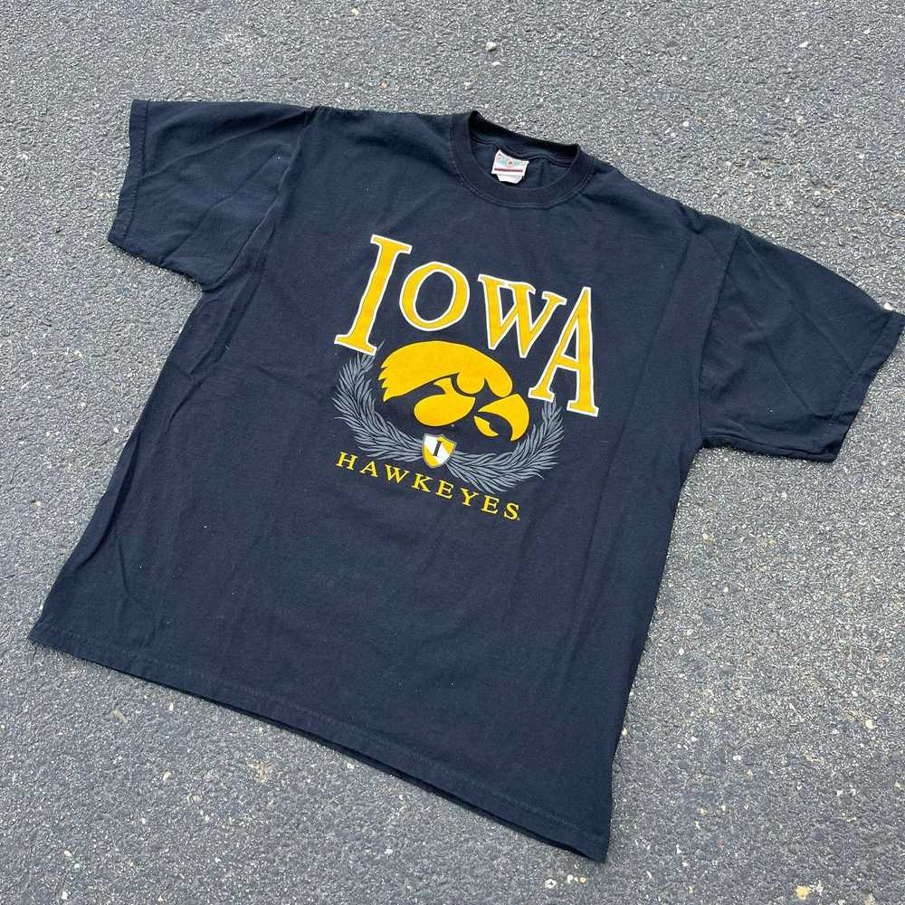 Other Vintage Iowa Hawkeyes Red Oak T-Shirt XL - image 2