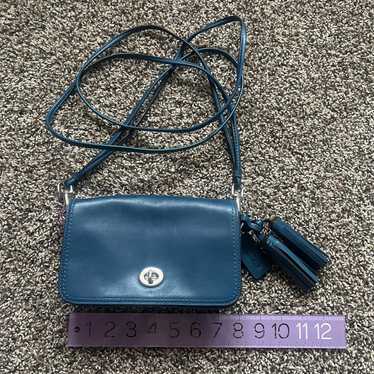 COACH LEGACY 2024 PURSE PENNY SMALL SHOULDER BAG ULTRAVIOLET