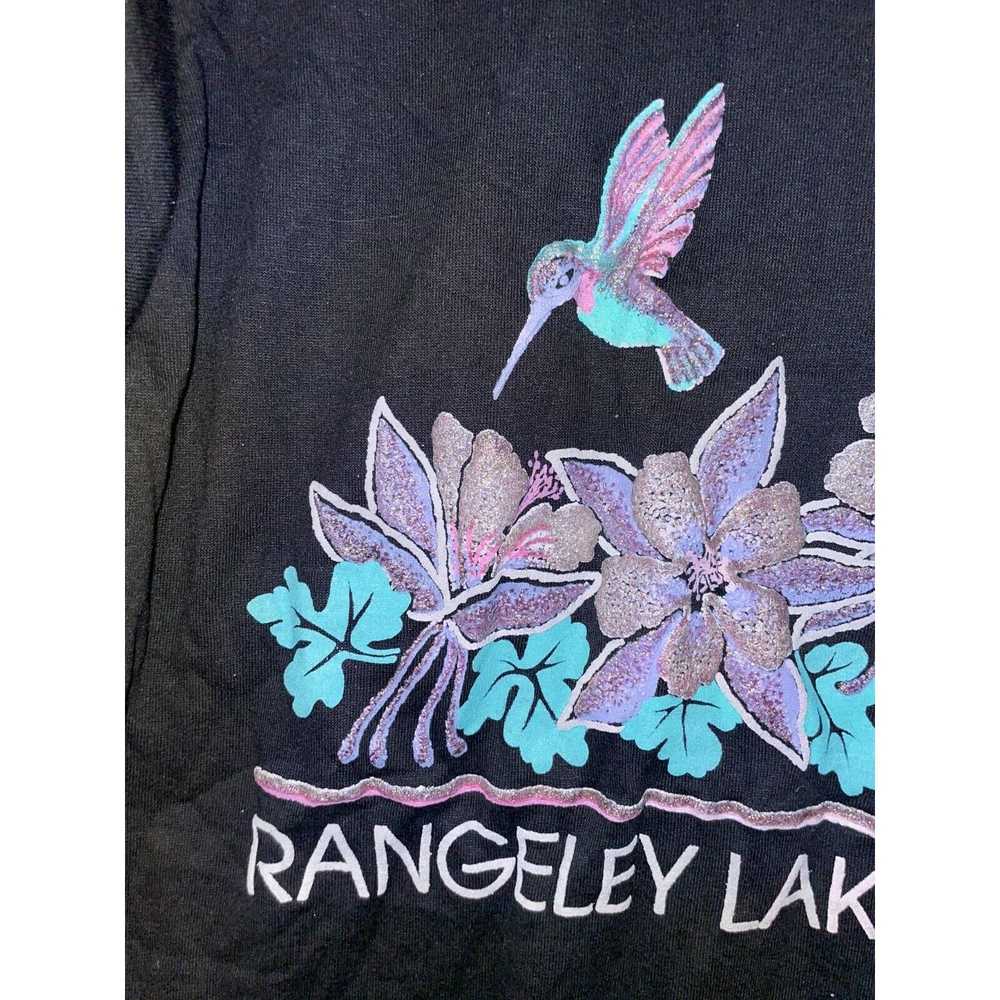 Jerzees 90s Vintage Rangeley Lakes ME Maine Shirt… - image 2