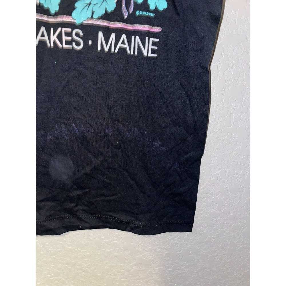 Jerzees 90s Vintage Rangeley Lakes ME Maine Shirt… - image 8