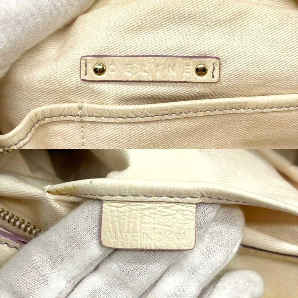 【Rare】CELINE Macadam Canvas Leather Handbag - image 9