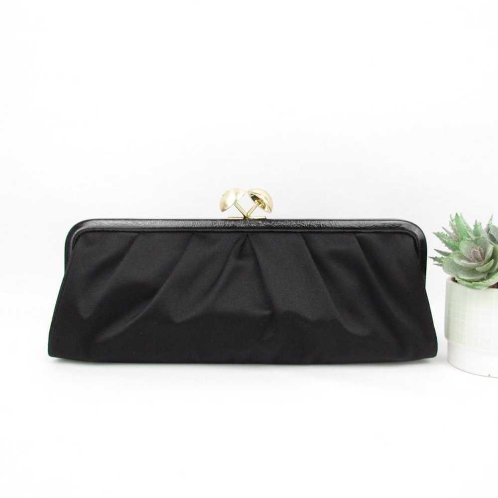 Rare COACH Vintage Kisslock Satin Clutch - image 2