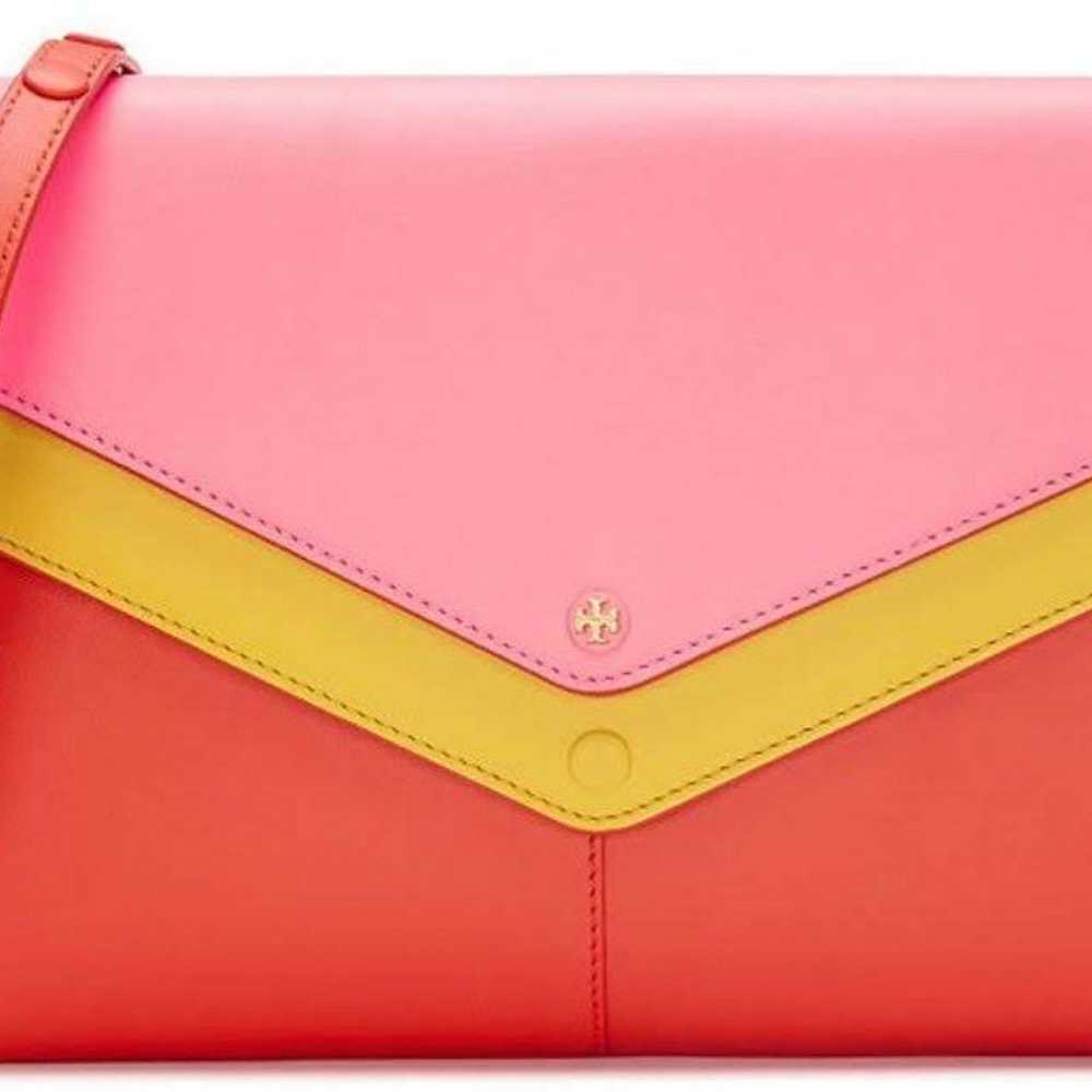 Tory Burch tricolor bag clutch crossbody purse - image 3