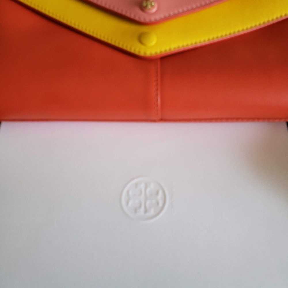 Tory Burch tricolor bag clutch crossbody purse - image 5