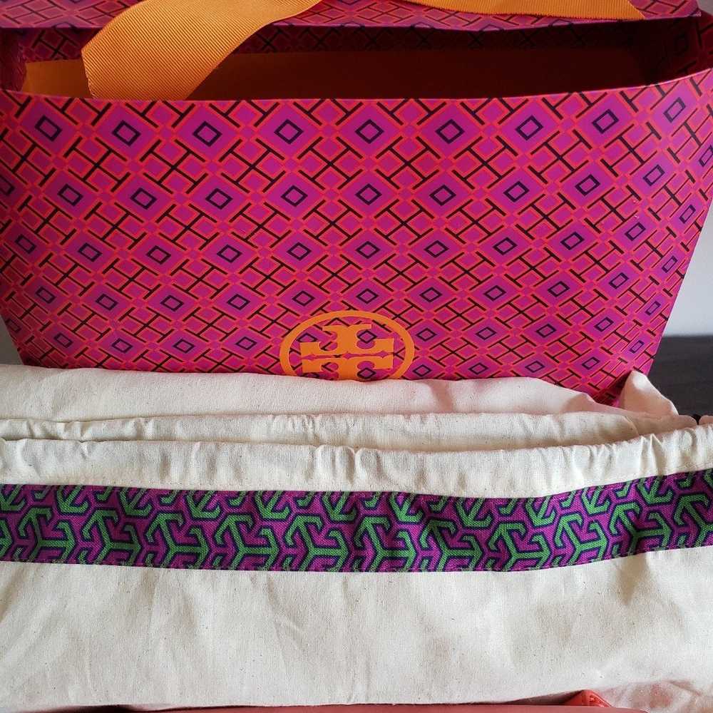 Tory Burch tricolor bag clutch crossbody purse - image 7