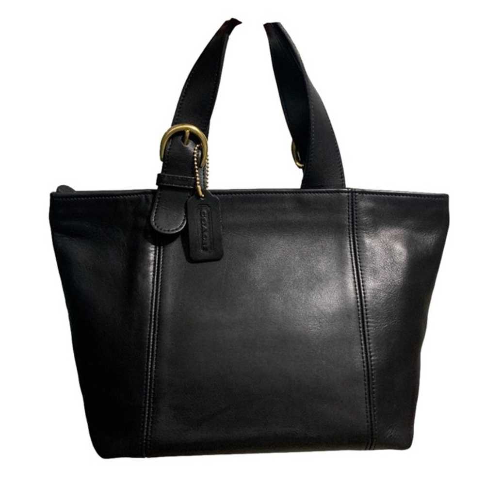 Vintage COACH Black Costa Rica Waverly 1996 Tote - image 10