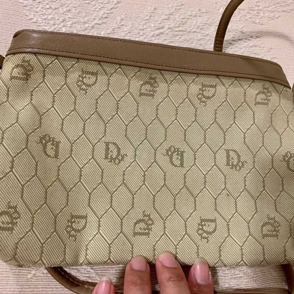 Christian Dior vtg honeycomb crossbody bag - image 10