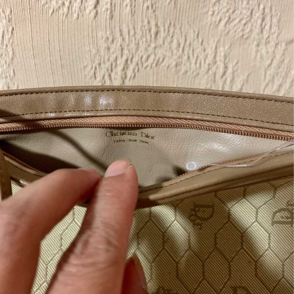 Christian Dior vtg honeycomb crossbody bag - image 2