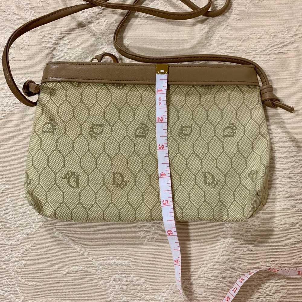 Christian Dior vtg honeycomb crossbody bag - image 6