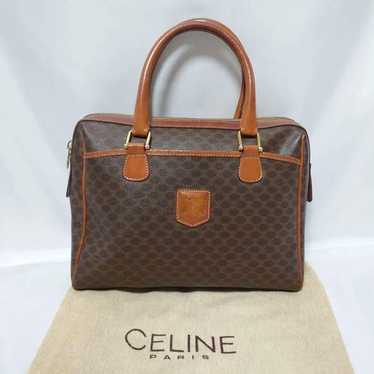 CELINE Macadam Pattern Handbag