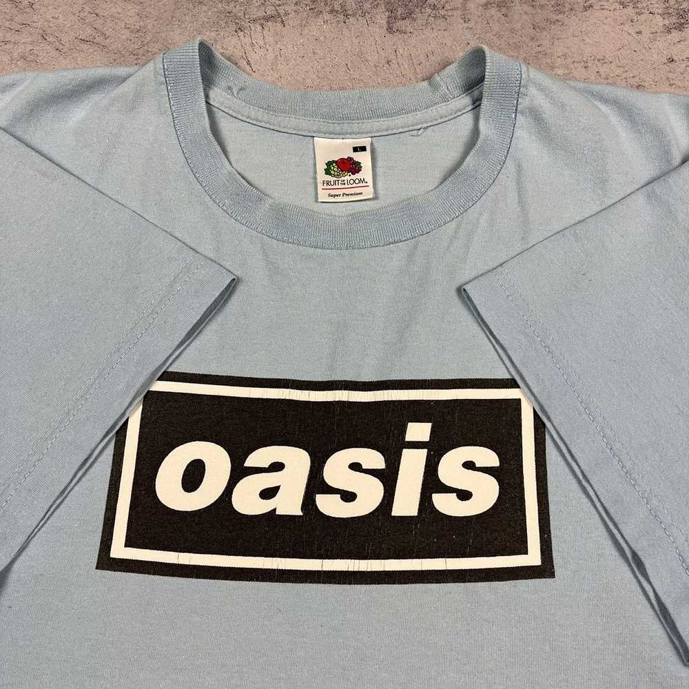 Band Tees × Rock T Shirt × Vintage Vintage Oasis … - image 3